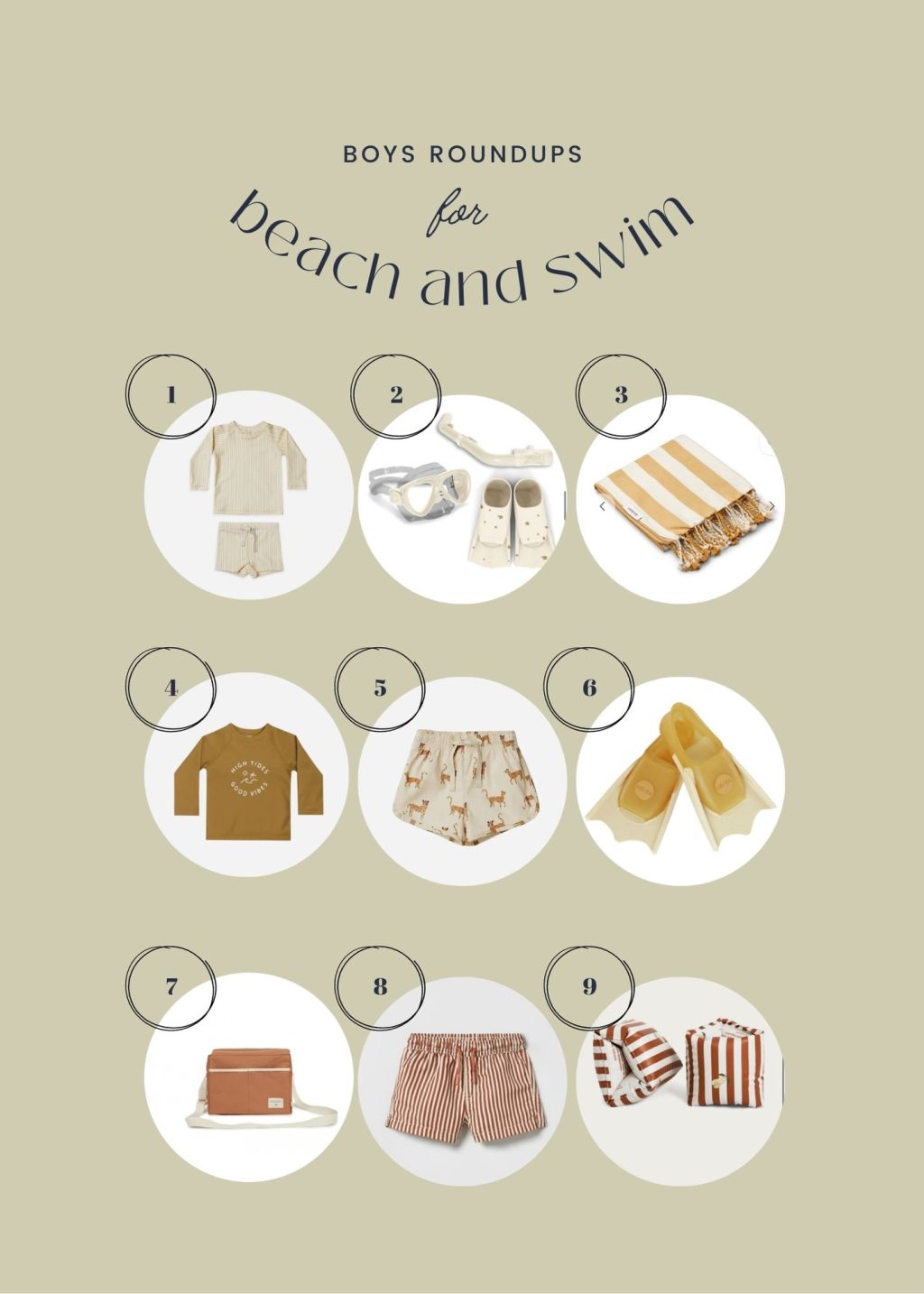 Beach and Swim Gear for&nbsp;Boys