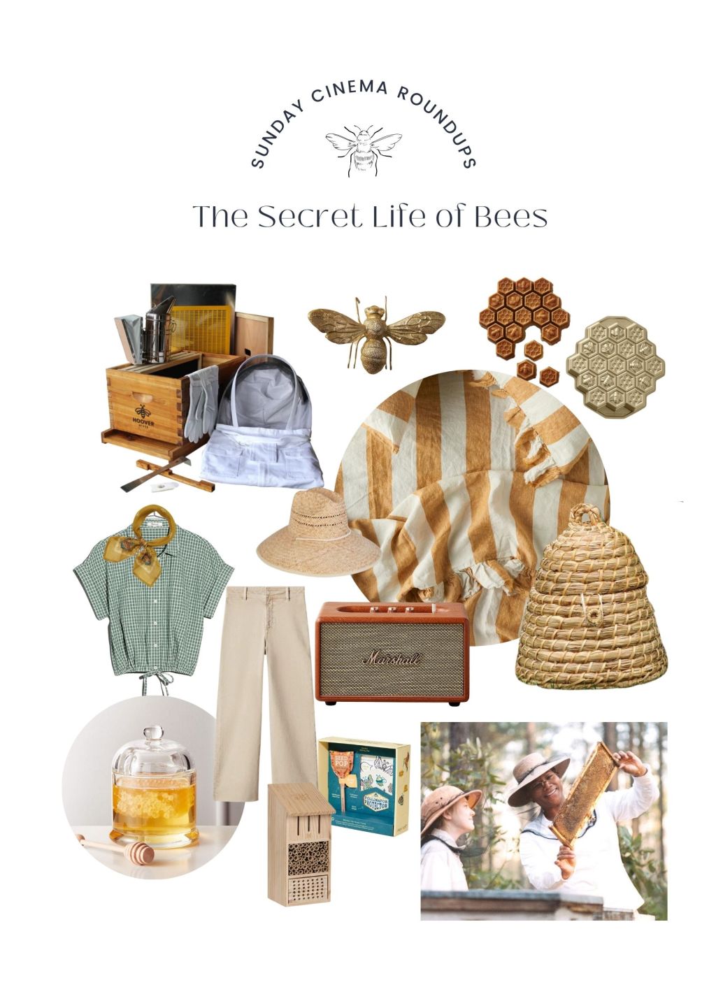 Sunday Cinema Roundup- “The Secret Life Of Bees” With A Recipe For Gluten Free Hot Honey&nbsp;Cornbread